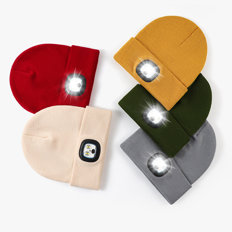 Custom Beanie with LED lights