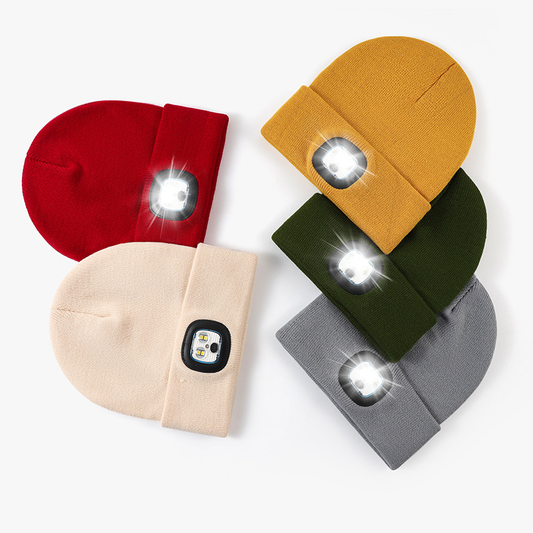 Custom Beanie with LED lights