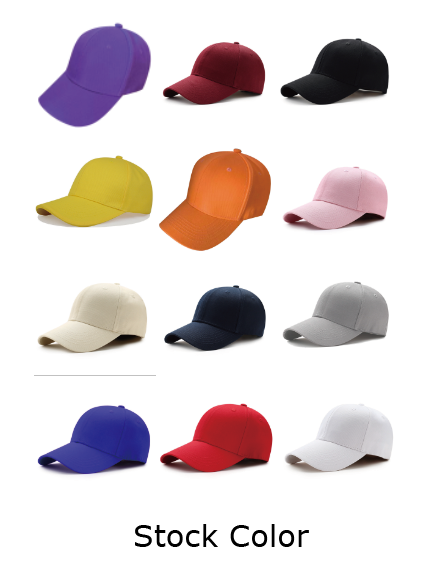 100% Cotton Baseball Cap