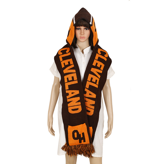 Custom Jacquard Scarf with Hat